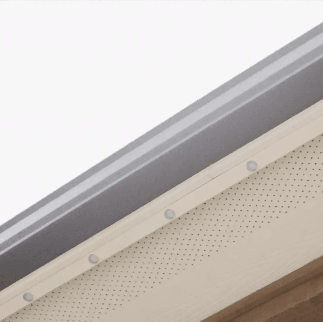 Standard Happy's track on a flat soffit
