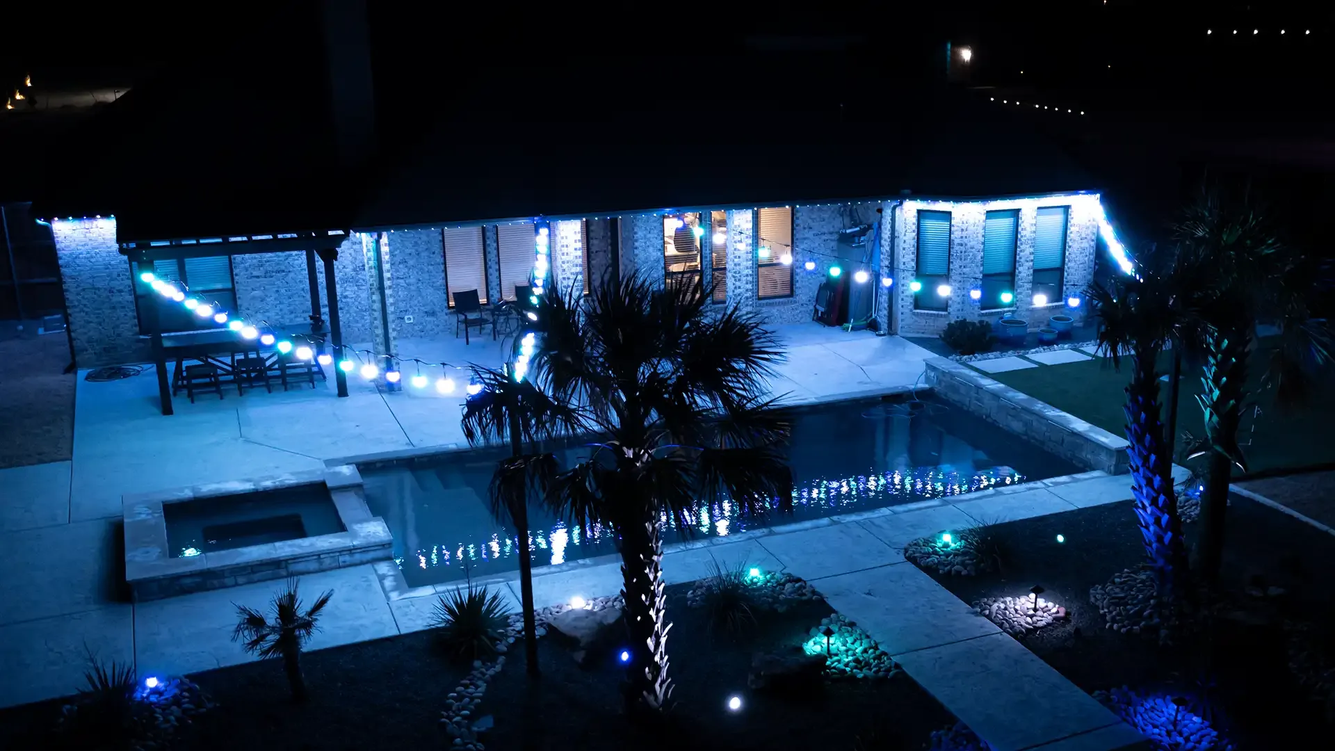 Happy's Lighting installation