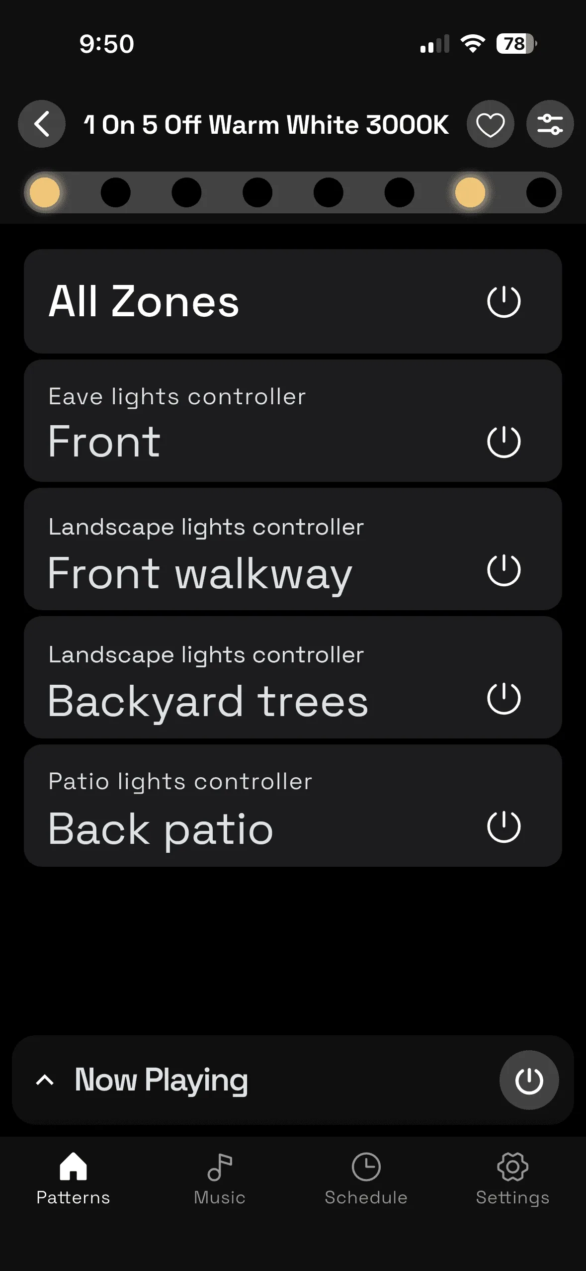 Multiple controllers in the Happy's app