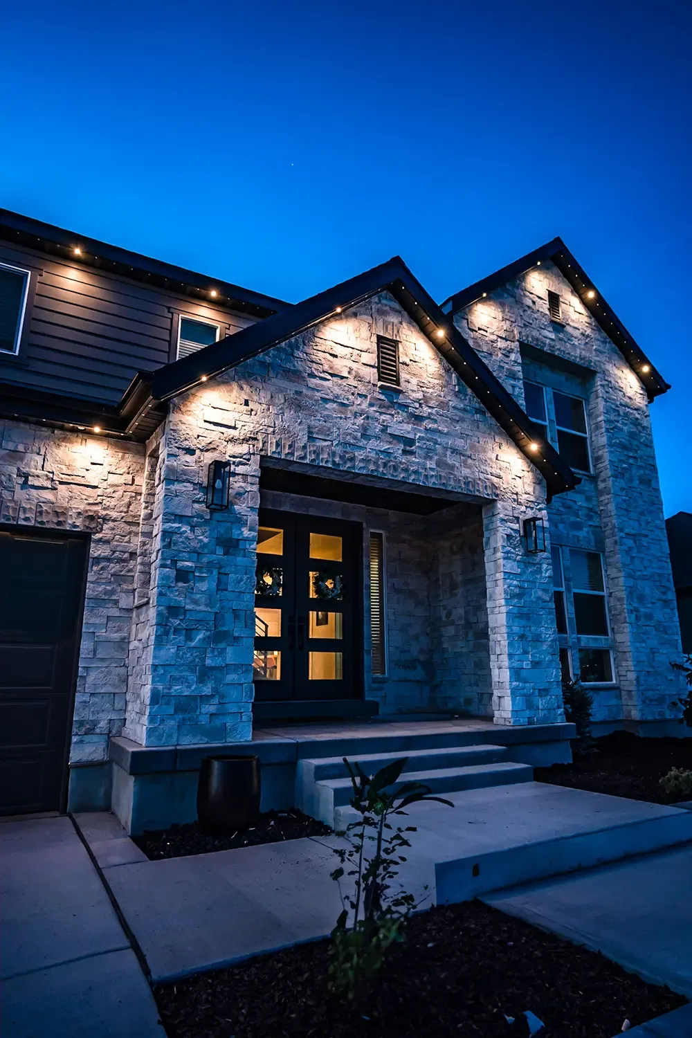 Home showing Happy's warm white presets