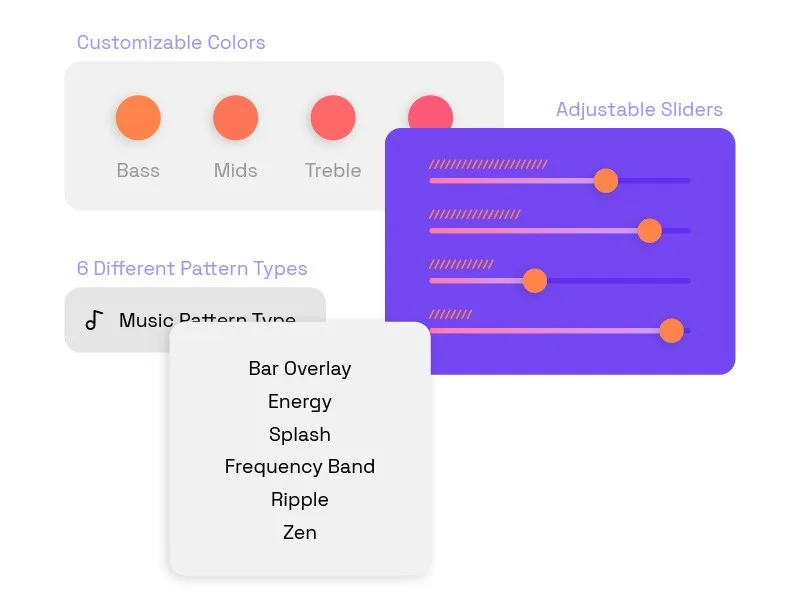 Happy's app music settings
